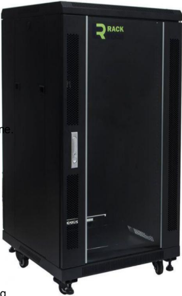 Rack RackTech 22U 600x600mm Floor Standing Server Rack Cabinet | RT-S22U-6060