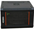 RackTech 6U 600x450 Wall Mount Network Cabinet (Single Section) with Glass Door, Fan & PDU