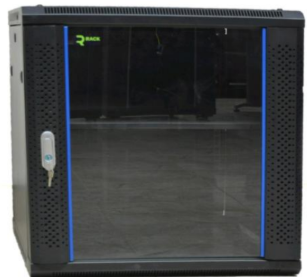 RackTech 9U 600x600 Wall Mount Server Rack Cabinet (RT-W9U-6060GS) - Tempered Glass Door