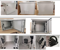 RackTech 4U 600x600 Outdoor Wall Mount Server Rack Cabinet (RT-O4U-6060TH) - IP55 Weatherproof
