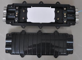 RT Link 144 Cores Fiber Optic Splice Closure (RT-EN-48C) - Dome/Inline Closure