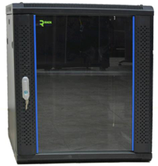 Rack RackTech 12U 600x600 Wall Mount Server Rack Cabinet (RT-W12U-6060GS-I) - Tempered Glass Door