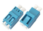 RT LINK LC Duplex Singlemode Fiber Optic Adapter, Blue
