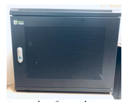 RackTech 9U 600x450 Wall Mount Server Rack Cabinet (RT-W9U-6045VRS) - Vented Front Door
