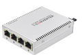 RT LINK 4-Port 10/100M Single-Mode Dual Fiber Media Converter - 0110-SCX-S4