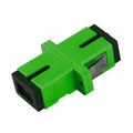 RT LINK SC/APC Simplex Singlemode Fiber Optic Adapter, Green