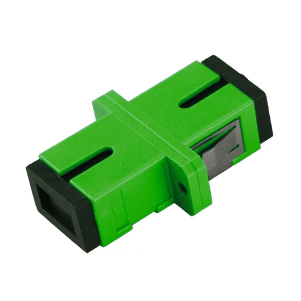 RT LINK SC/APC Simplex Singlemode Fiber Optic Adapter, Green