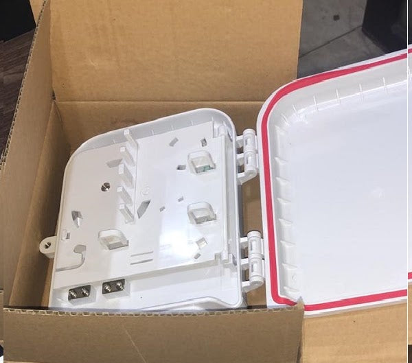 RT Link 12-Port FTTH Customer Terminal Box (RT-TB-12C) - Fiber Optic Distribution Box