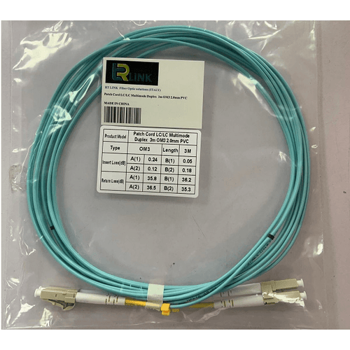 Pach cord Lc / Lc multimode 1 m om3