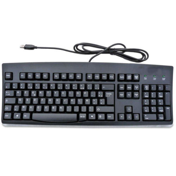 Computer Keyboard Wired, Plug Play USB